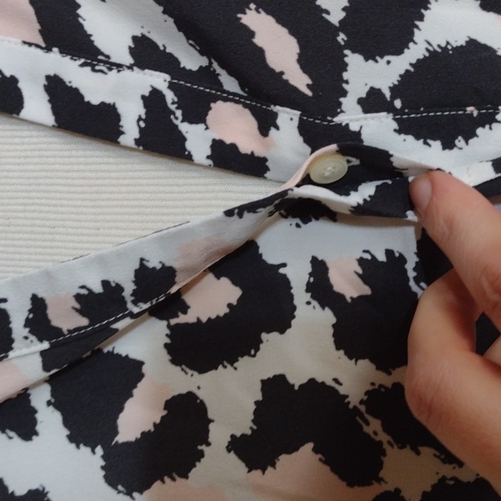 Talbots Leopard-Print Popover - Light And Airy! - image 3